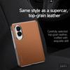 Luxury Business Magnetic Skin Feel Leather Phone Case for Samsung Z Fold 8 Wide Shockproof  for Magsafe Hinge Protection Cover