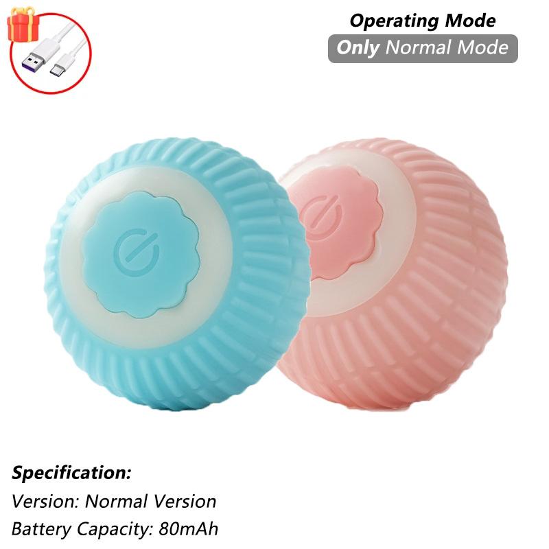 Διαδραστική Μπάλα για Γάτες Εκπαίδευση Αυτοκινούμενη Γατάκι Ηλεκτρική Μπάλα Γάτας Παιχνίδια Ηλεκτρονική Αυτόματη Κυλιόμενη Μαγική Μπάλα Παιχνίδια για Γάτα