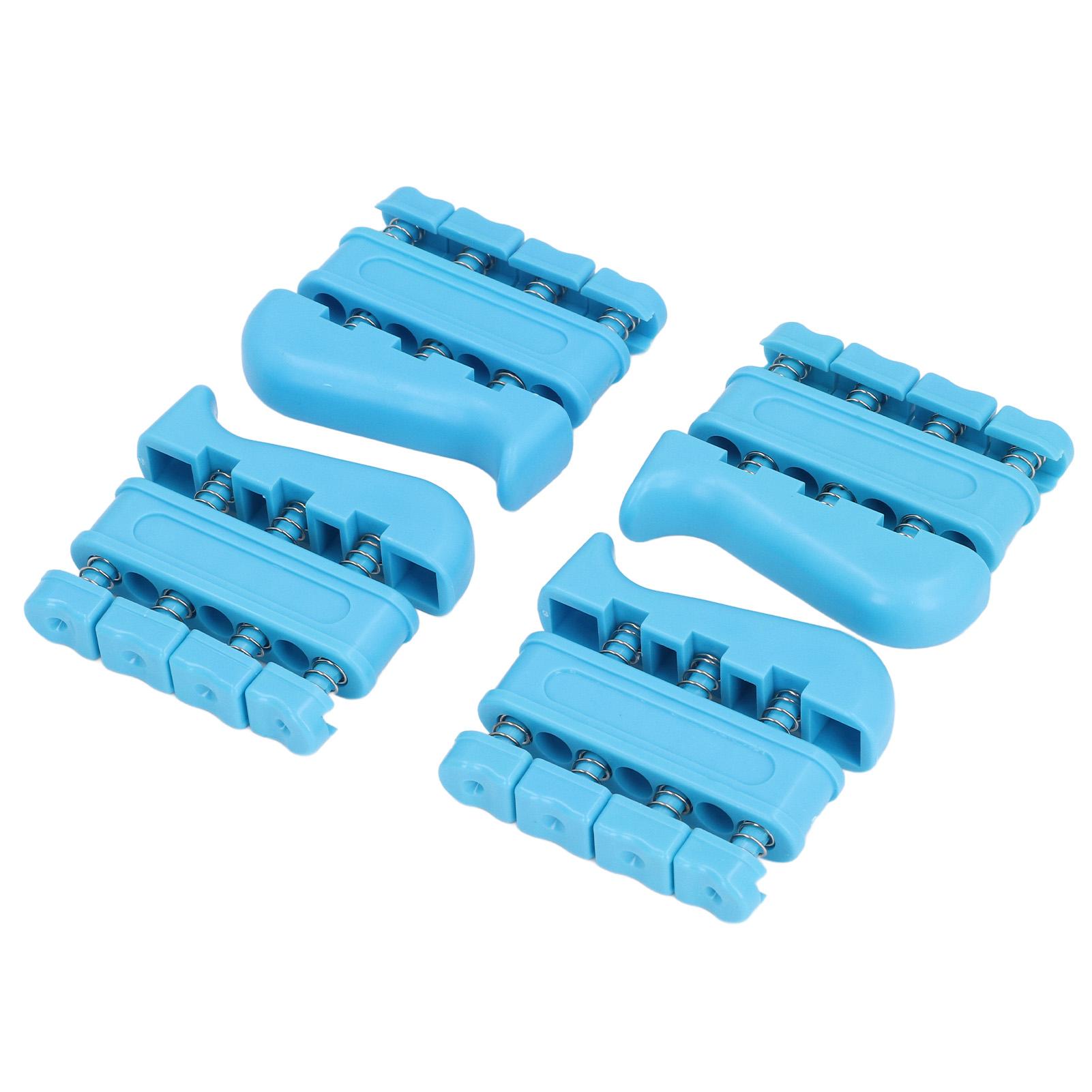 

4 шт. 3 фунта Усилитель пальцев Тренажер для силы хвата Регулируемое натяжение Тренажерное оборудование Палец