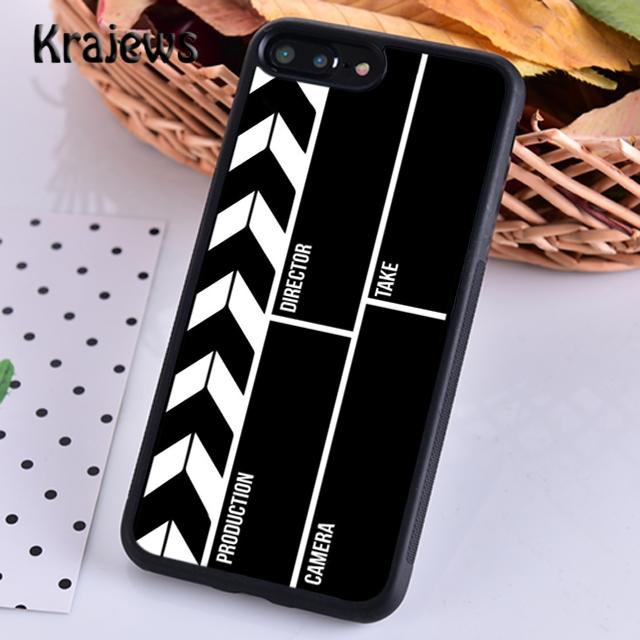 Film Movie Clapperboard Clapper Board Phone Case For iPhone 14 5s 6s 7 8 Plus X XR XS 11 12 13 Pro Max Samsung S21 S22 Ultra