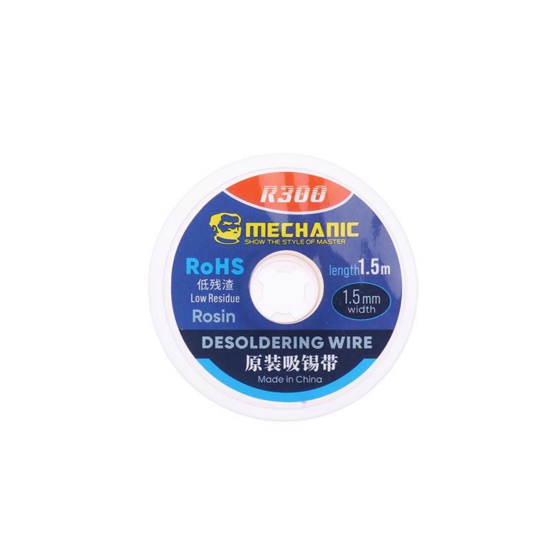 

1 Piece Desoldering Braid Pcb Welding Rework Tool Mechanic Desoldering Wire Solder Wick Tin Remover 1.5 Meters Length