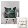 Pillowcase Modern Geometric Style Colored Pattern Square Sofa Cushion Cover 45x45cm