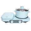 Blue Sandwich Breakfast Making Machine Multifunctional Waffle Maker
