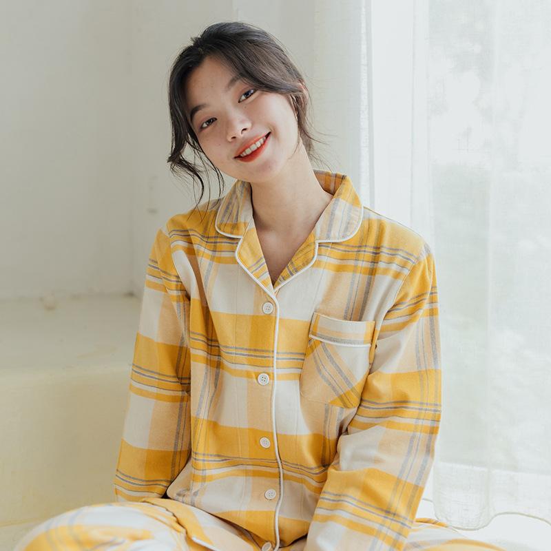 GMXIA Pajamas for Girls In Spring and Autumn Are Cute and Casual. They Are Long-sleeved and Long-pants Home Wear That Can Be Worn Over Two Sets