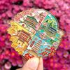 Xi'an Vier Jahreszeiten Landschaft Kühlschrankmagnet - Reisesouvenir