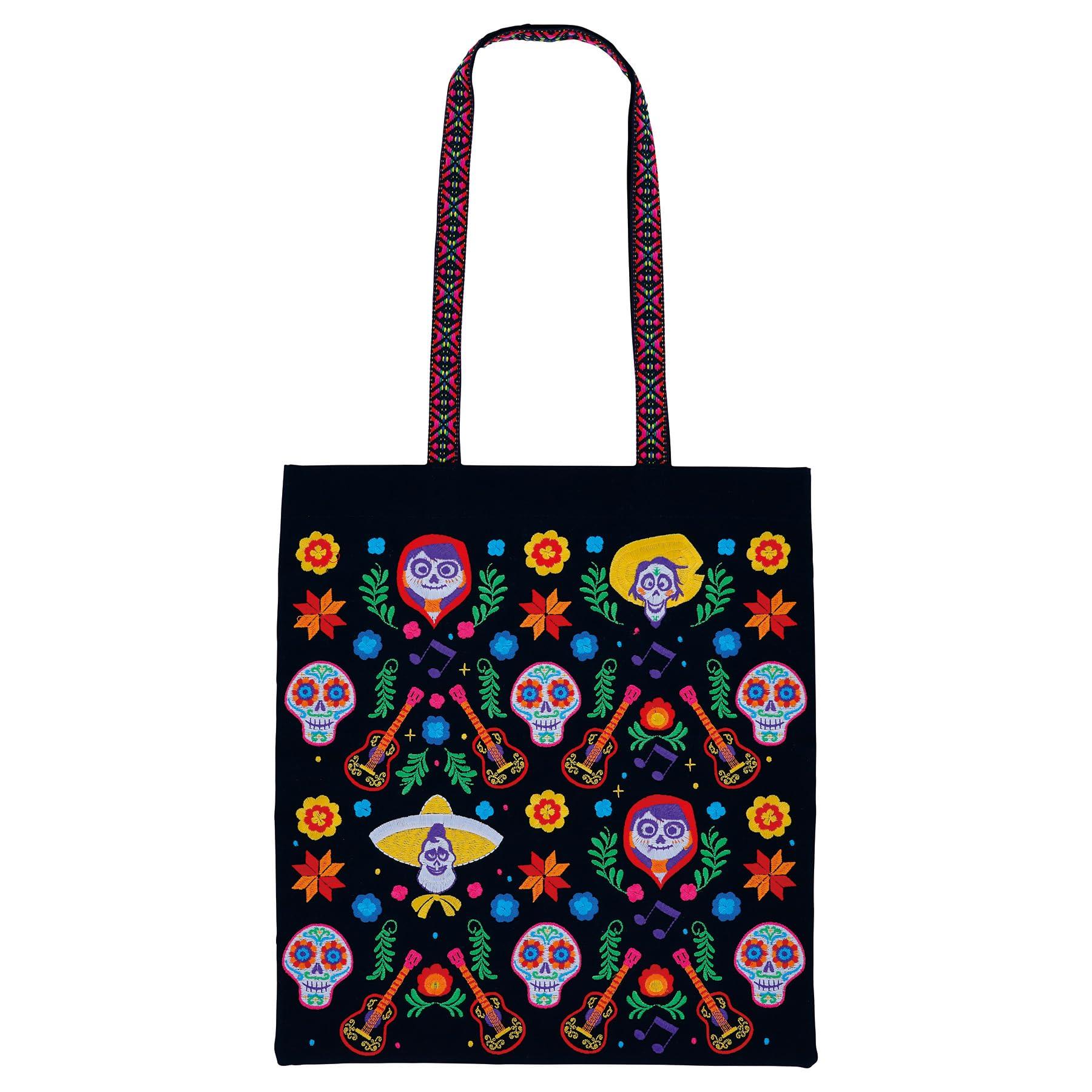 

Marushin Tote Bag Cheerful Music Linen Fabric Embroidery 2335063100 Remember Me