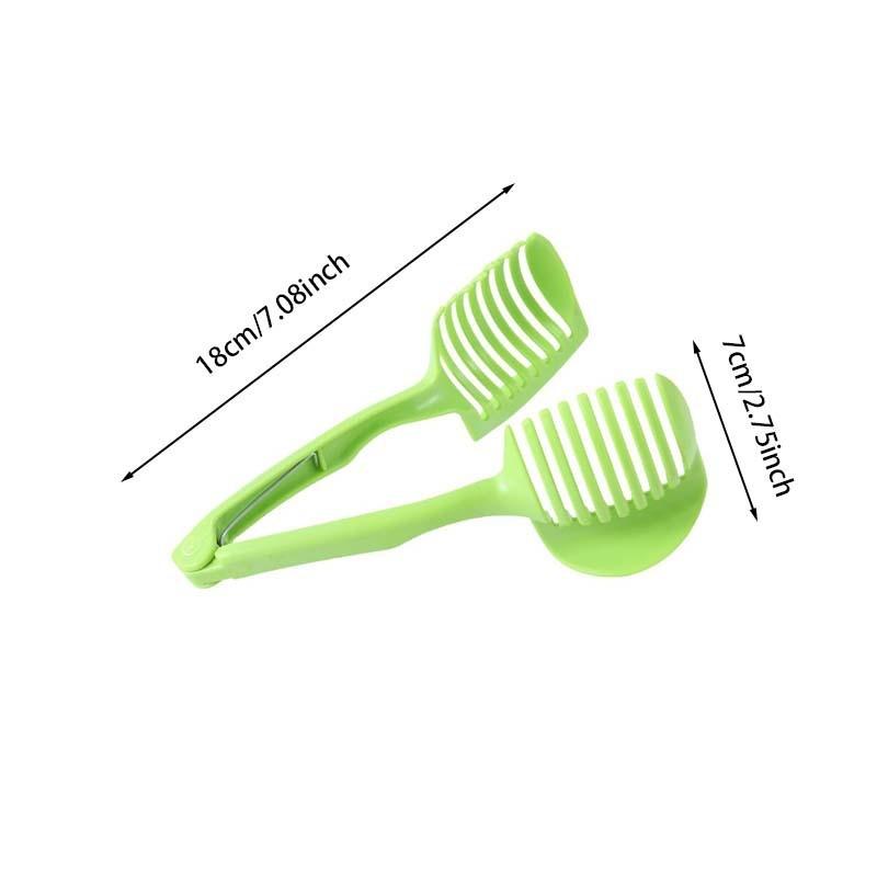 Multi Functional Fruit Plastic Slicer with Handle Vegetable Fruit Divider Fruit and Vegetable Clip