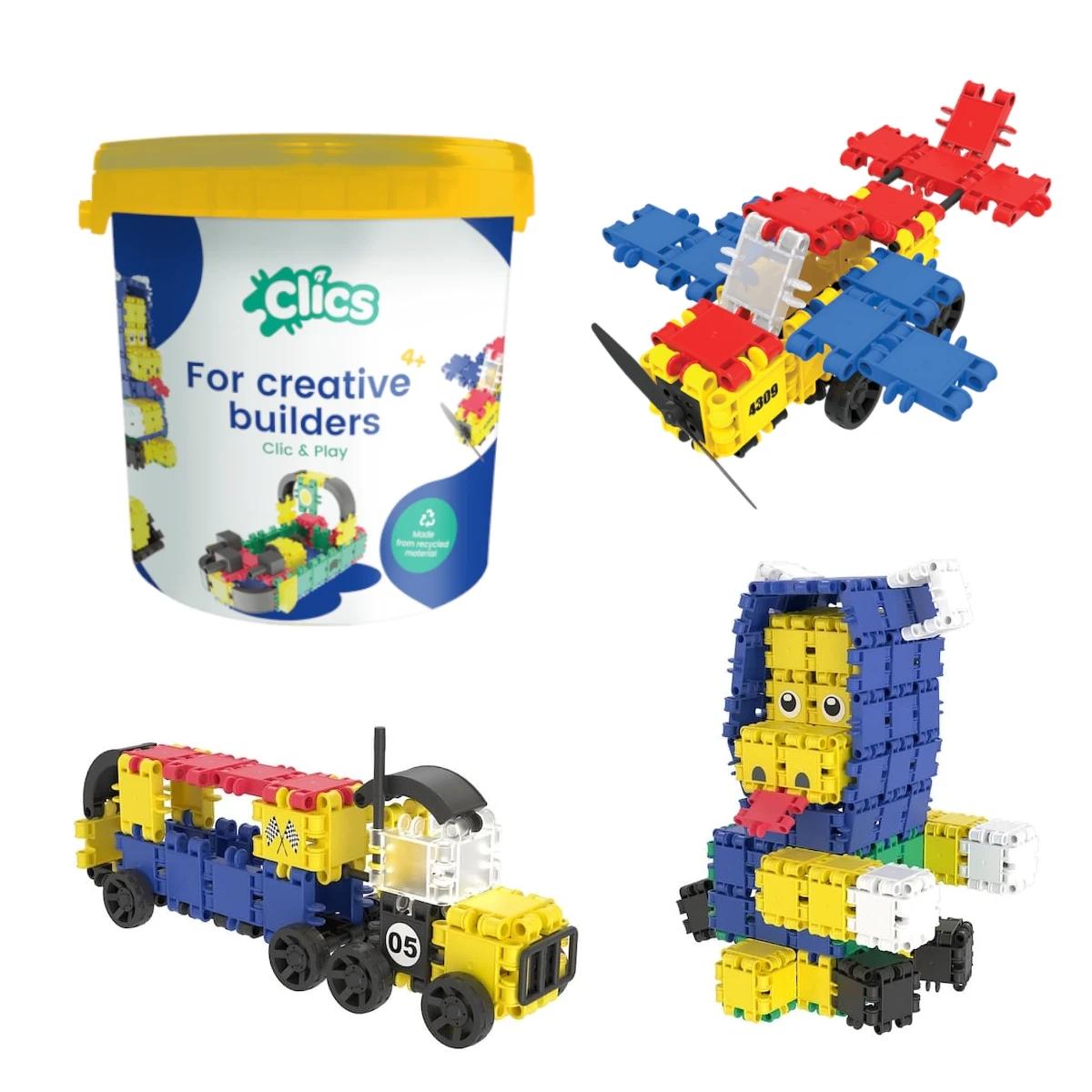 Clics Building Blocks - Building Set 10in1 - Bild 3