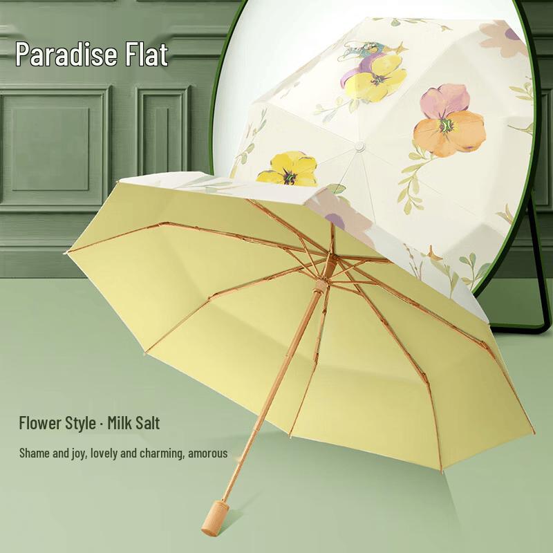 Tiantang Automatic Compact Sun & Rain Travel Umbrella