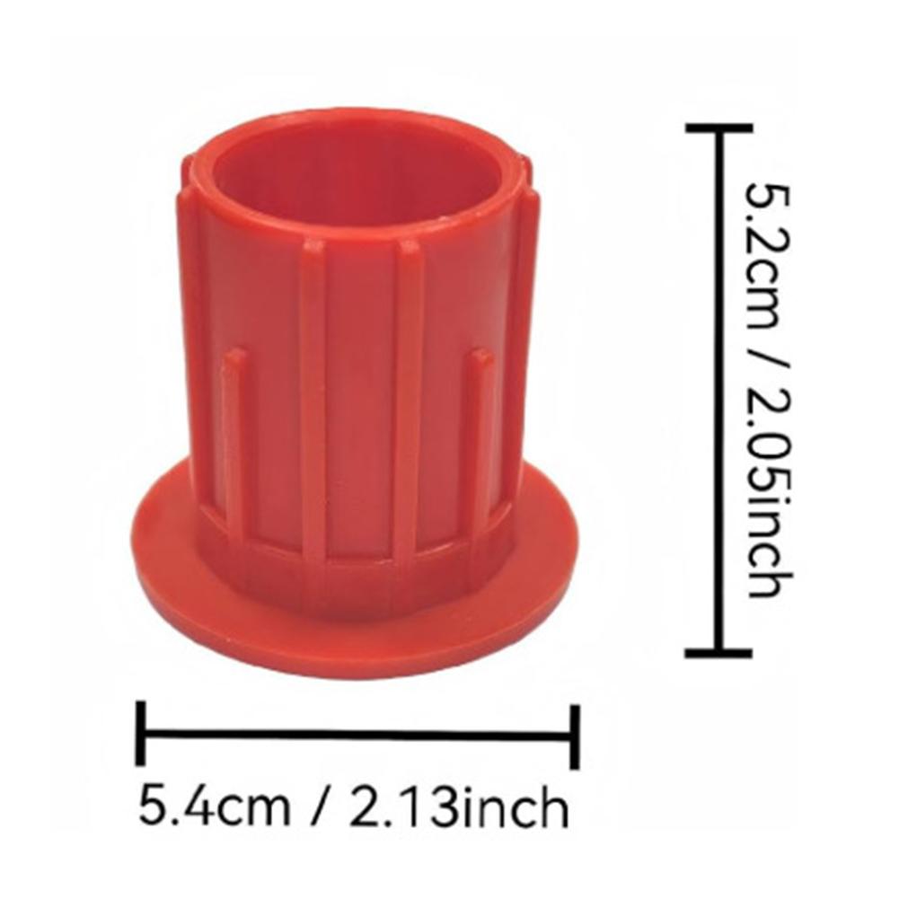 52719 Red Plastic Basket Bushing for Washing Machines Fixes Tub Wobble and Enables Quieter More Reliable Operation