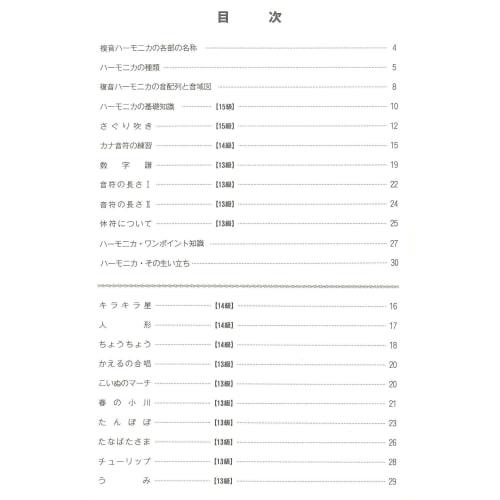 SUZUKI Suzuki Harmonica Textbook, Polyphonic Harmonica Textbook, Beginner