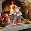 Pumpkin Scarecrow Figurine Handcrafted Resin Statue Fall Harvest Decoration Home Garden Thanksgiving Decor