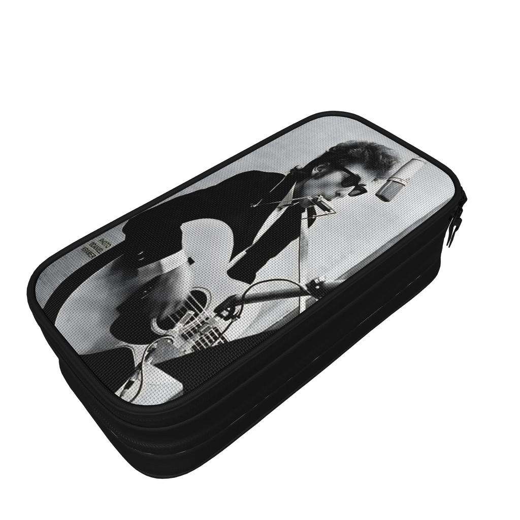 Bob Dylan Singer Merch Pen Box Large-capacity Kids Pencil Box Perfect Gifts