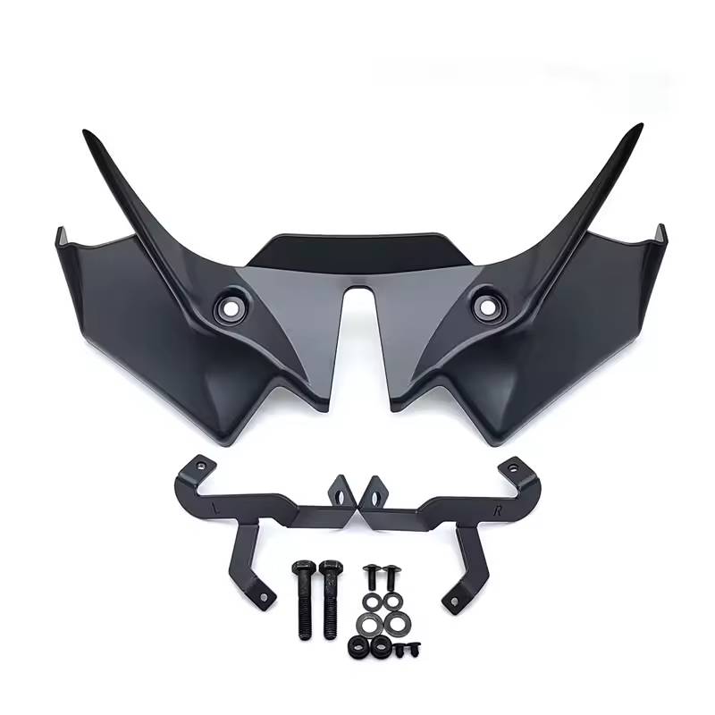 2026 New Motorcycle Front Spoiler ABS Fairing Winglet Aerodynamic Wing Cover Trim for Kawasaki Yamaha BMW other general models