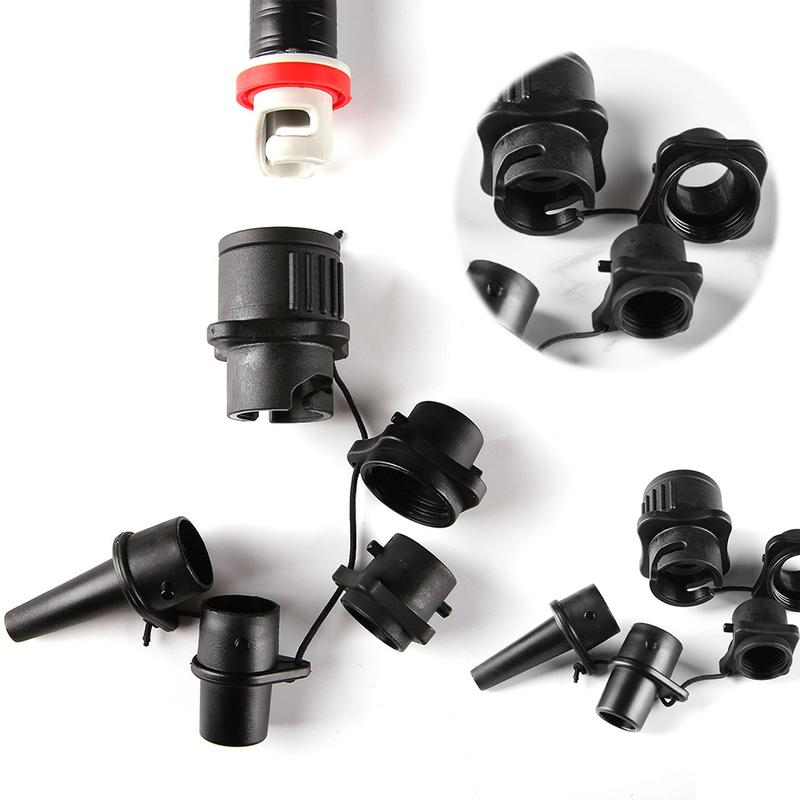 5 In 1 Inflatable SUP Pump Adaptor Multi-Function Inflatable Boat Air Valve Adapter Kit Waterproof Portable for Inflatable Boat