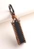 [Kinotaka] Genuine Leather Smart Key Case for Honda Cars, 3 Buttons, New NBOX Custom,