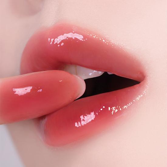 HUEMI Melting Glaze Lip Gloss 05 Scarlet Kiss