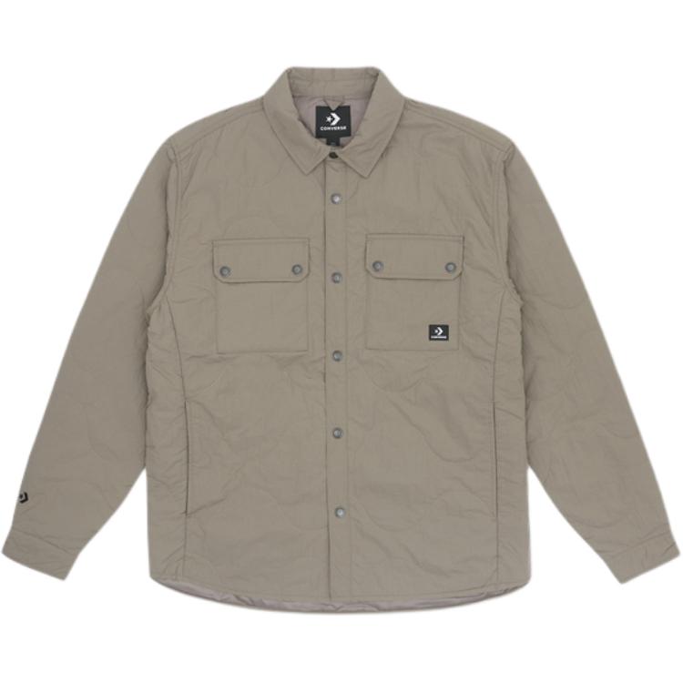 

New Converse Jackets & Coats Men s Brown 10027972-A02 S