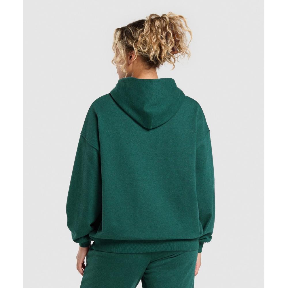 Gymshark Rest Day Sweats Hoodie Bros Bold Teal Marl B2a7p Tbrq