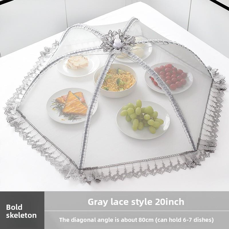 Multifunctional Household Kitchen Lace Vegetable Cover Food Cover Vegetable Cover Folding Dining Table Vegetable Cover Mesh Vegetable Cover