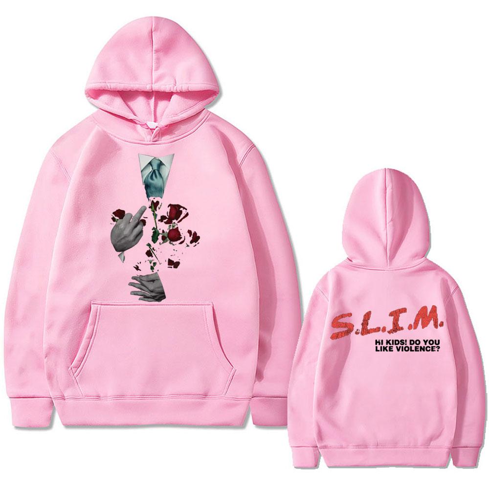 Hip Hop Rapper Eminem Slim Hi Kids Do You Like Violence Hoodie Men Women Fashion Oversize Sweatshirt Male Vintage Street Hoodies