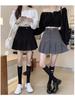 2024 Summer Women's High-Waisted Pleated Mini Skirt - Versatile, Fashionable, and Slimming Design