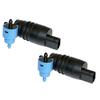 2 X Windshield Washer Pump Front-Rear Fits Volkswagen 1998-