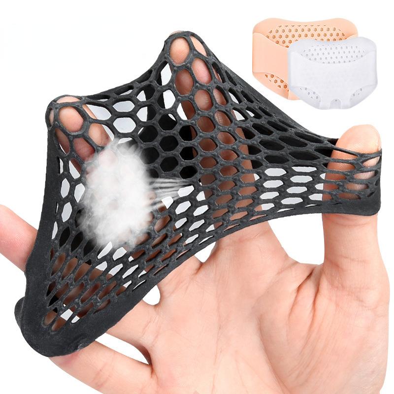 Silicone Forefoot Pads for Women High Heel Pain Relieve Inserts Breathable Foot Care Pads Half Shoe Insole Cushion Accessories