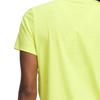 Under Armour Launch Elite Comfortable Fashionable Simple Versatile Short Sleeve Regular T-Shirt Women Tops Yellow 1389564-731