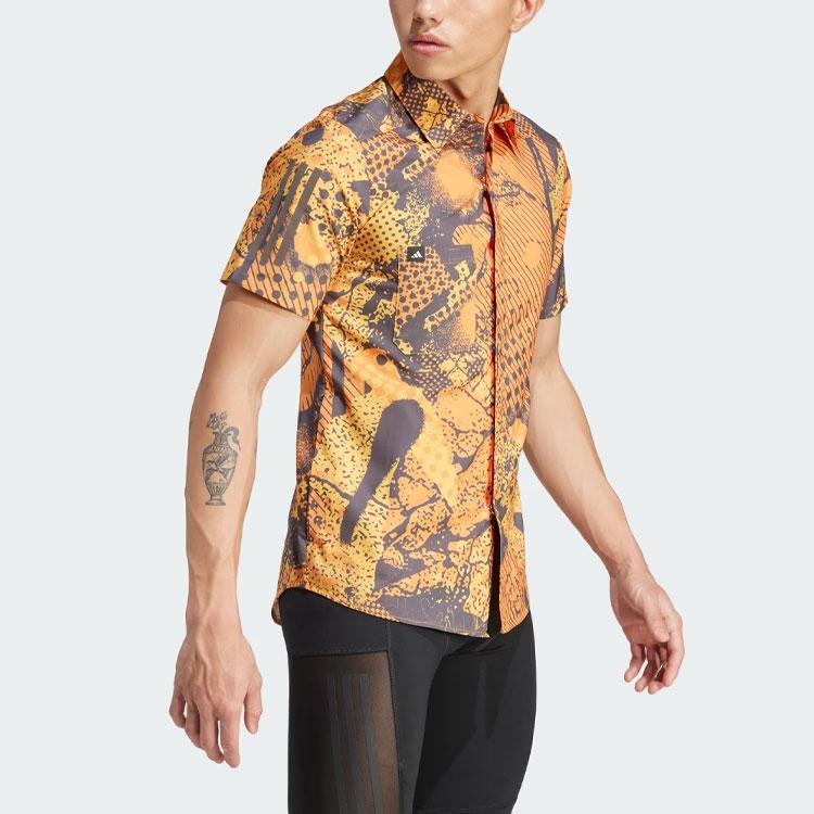 New Adidas Free Shipping With AdiClub Trackstand Stenciled Art Cycling Shirt Gender Neutral IN4562