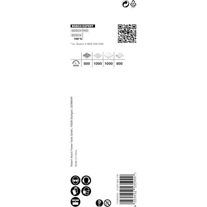 Scie Trépan - Bosch - EXPERT Construction Material - Ø 22 Mm - Longue Durée - Pour Matériaux Durs