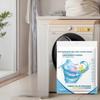 Quality Assured Pack of 50/100 Laundry Tablets, Washing Machine Compatible, Anti-string Color Mixed