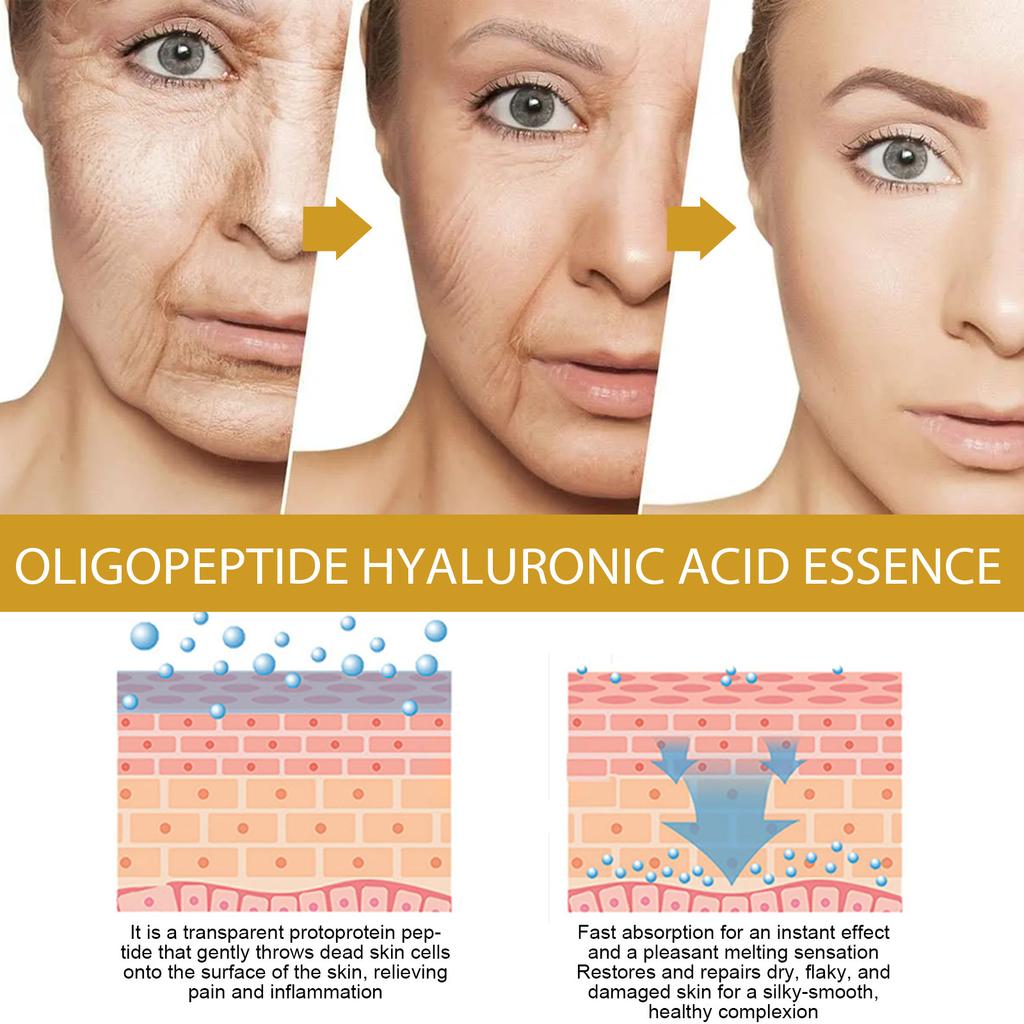 EELHOE  Collagen Essence Improve Facial Skin Fade Fine Lines Hydrate Moisturize Firming Anti-Wrinkle Essence