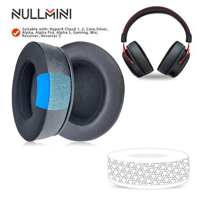 NullMini Replacement Earpads for HyperX Cloud 1, 2, Core,Silver, Alpha, Alpha Pro, Alpha S, Gaming, Mix, Revolver, Revolver S