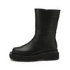Misope Women S Half Long bootS 5cm 012246712