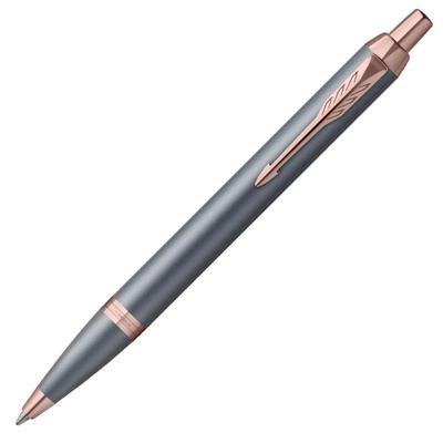 PARKER IM Ballpoint Slate Medium Gift Box Luxury Item 2235435 Pen, PGT, Nib, Oil-Based Ink, Included, Gift, No.