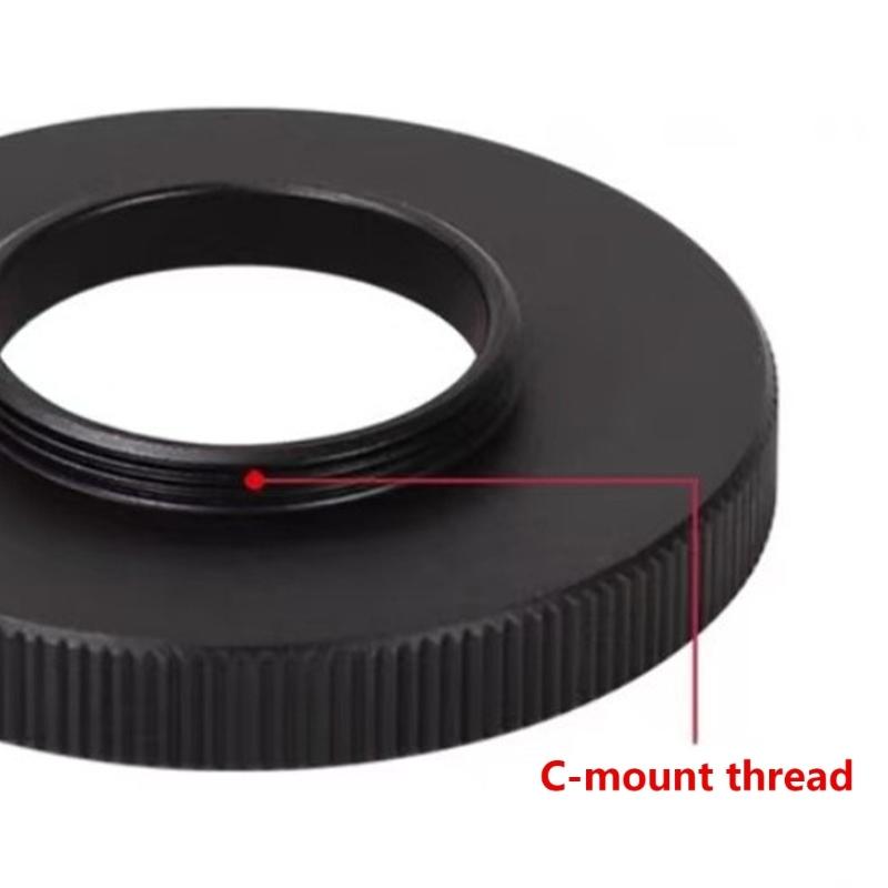 C Mount Male to T2 Female Thread Adapter Rings for Photography and Lens Conversion Aluminum Lens Converter