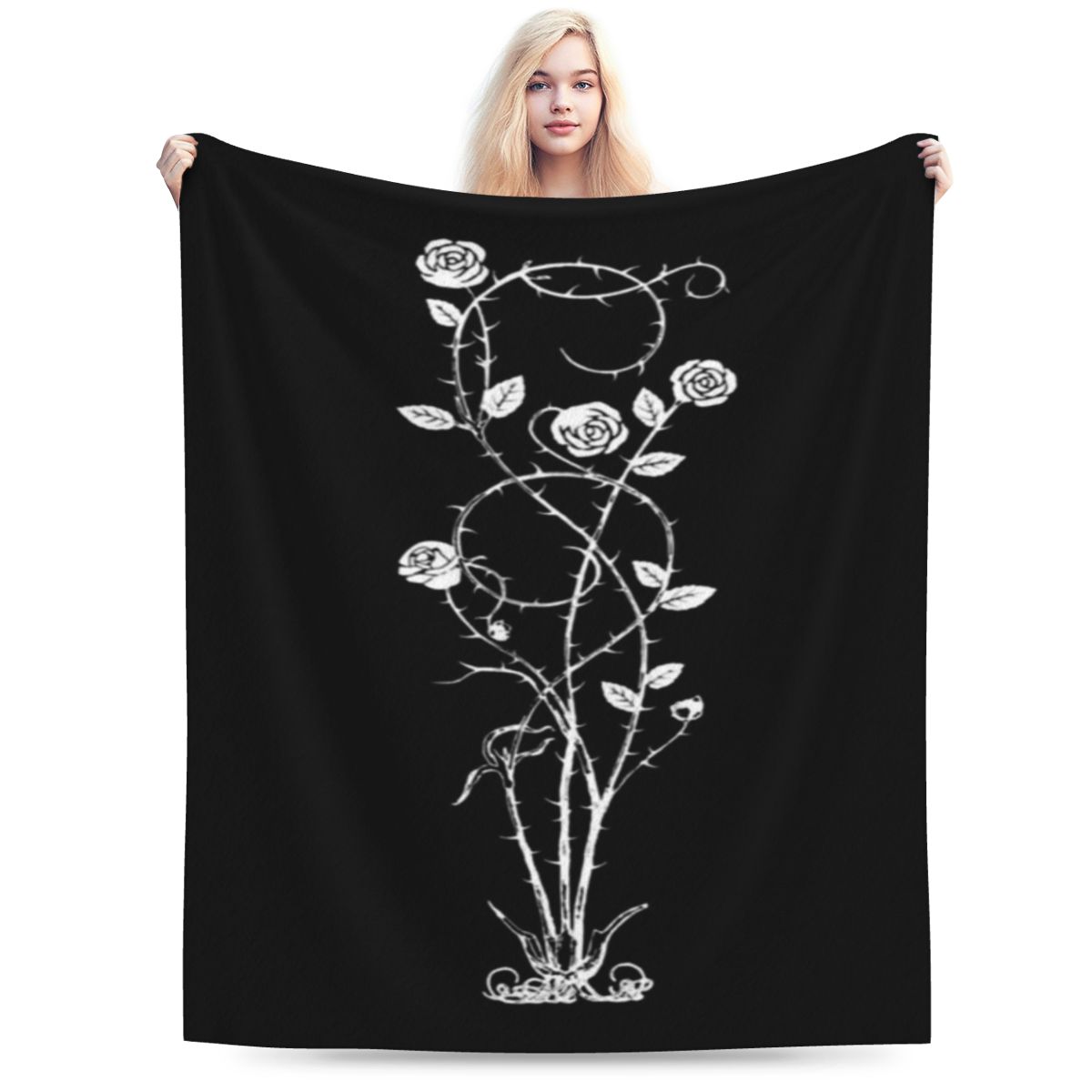

Black Butler Anime Custom Comfortable Decorate Home An UltraSoft Micro Fleece Blanket 75x100cm