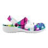 Printed EVA Clogs Women Men Lightweight Breathable Casual Slip On Garden Shoes for Beach Pool Bathroom Home Summer Daily Wear