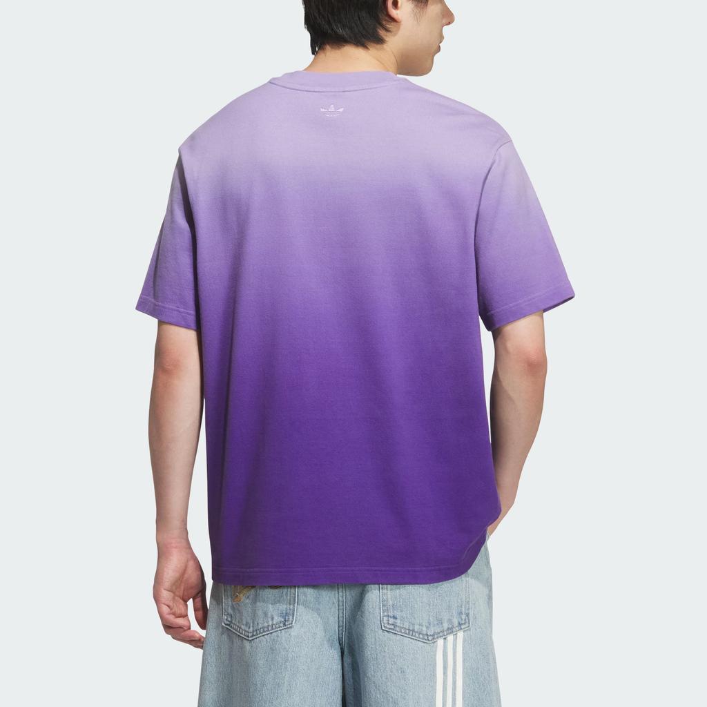 Adidas Originals Dye Ss25 Sym Dip Su Yiming Co-Creation Series Knitted Loose Short Sleeve T-Shirt Men Tops KH1076