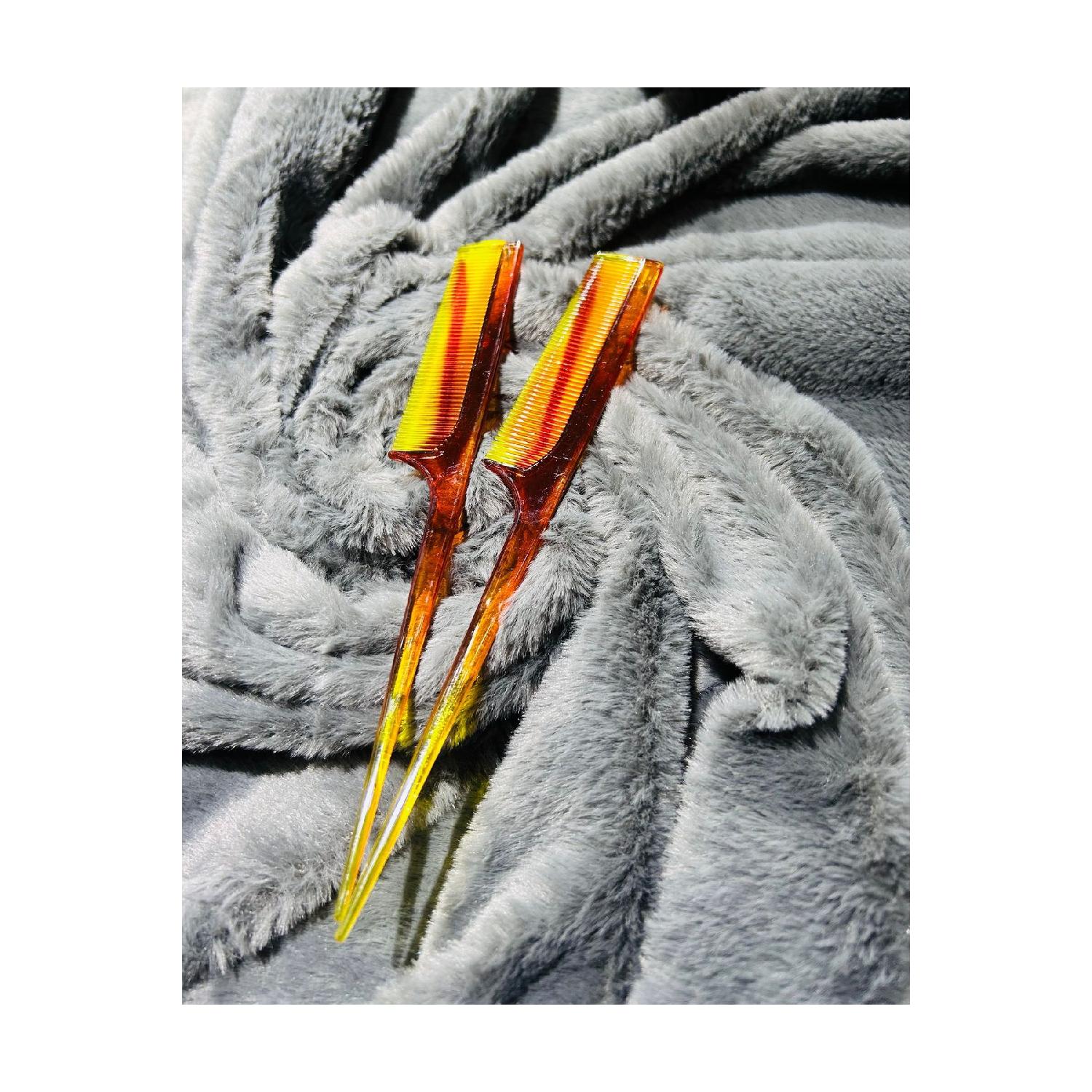 

Double Bone Epoxy Comb Kids Excellent Product помаранчевий