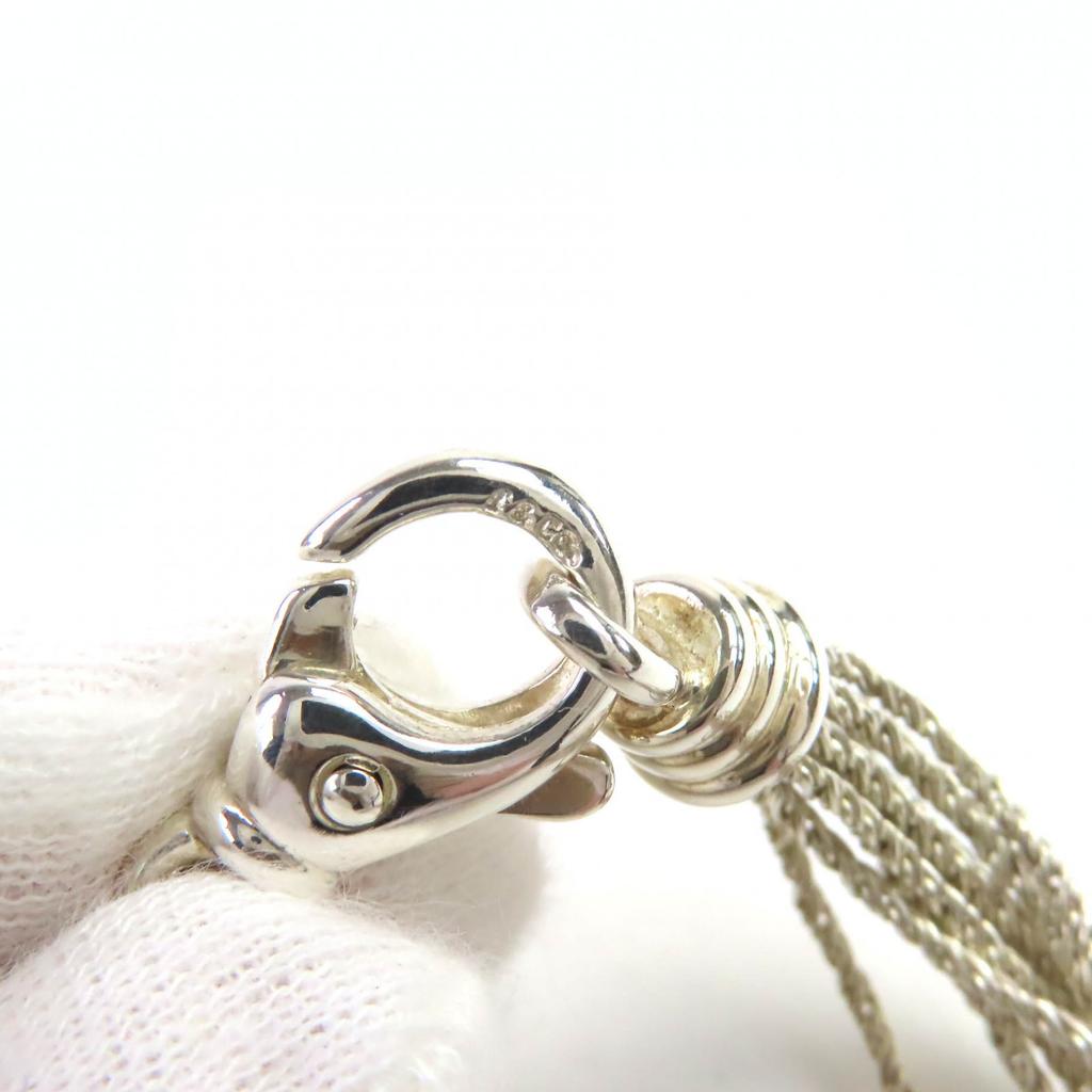 TIFFANY&Co. Necklace Multi-Strand Necklace Silver Blue SV925 Women Used