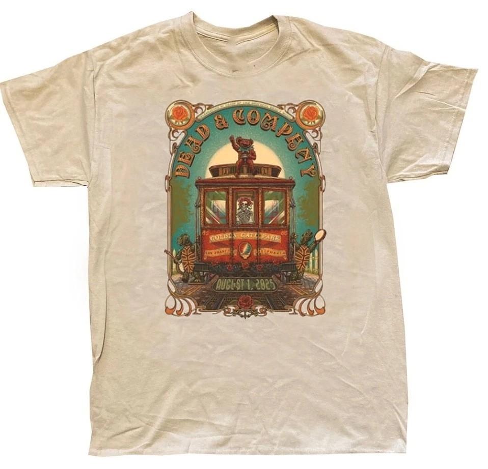 Dead And Company 2025 San Francisco Show At Golden Gate Park shirt Unisex T-Shirt L