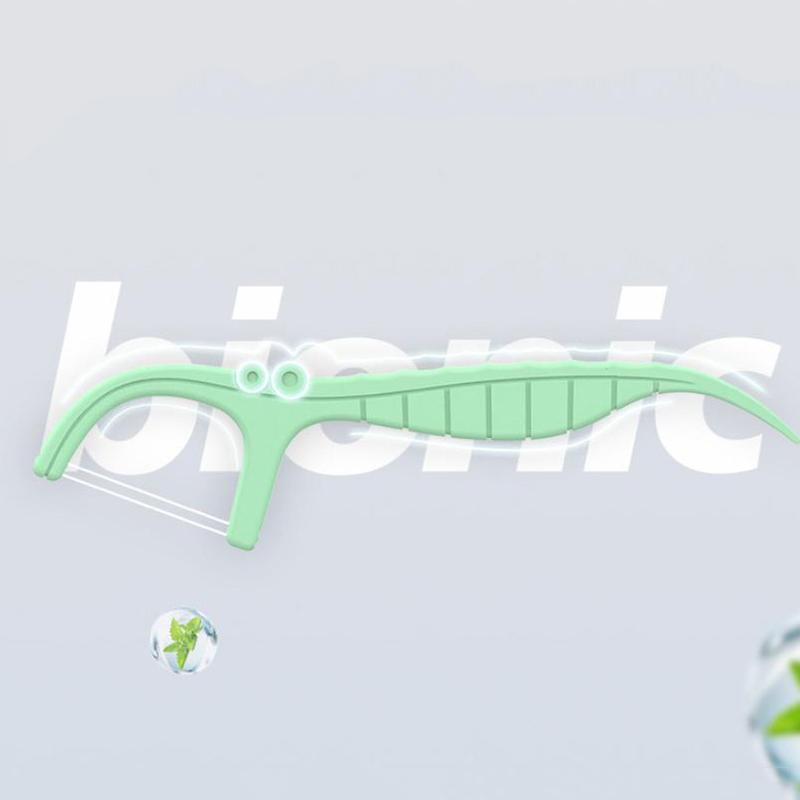 Mint Flavor Floss Stick Adult Home Pack High-Grade Ultra-Fine Teeth Floss Cleaning Home Essential Disposable Floss