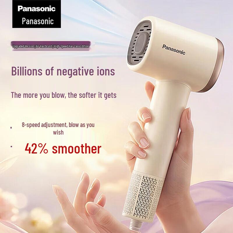 Panasonic EH-WNE6M High-Speed Ionic Hair Dryer CN plug (adapter included)