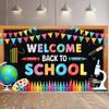 Educational Event Banner Vibrant Durable Portable Classroom Decoration Engaging Photo Booth Background for Children Celebration