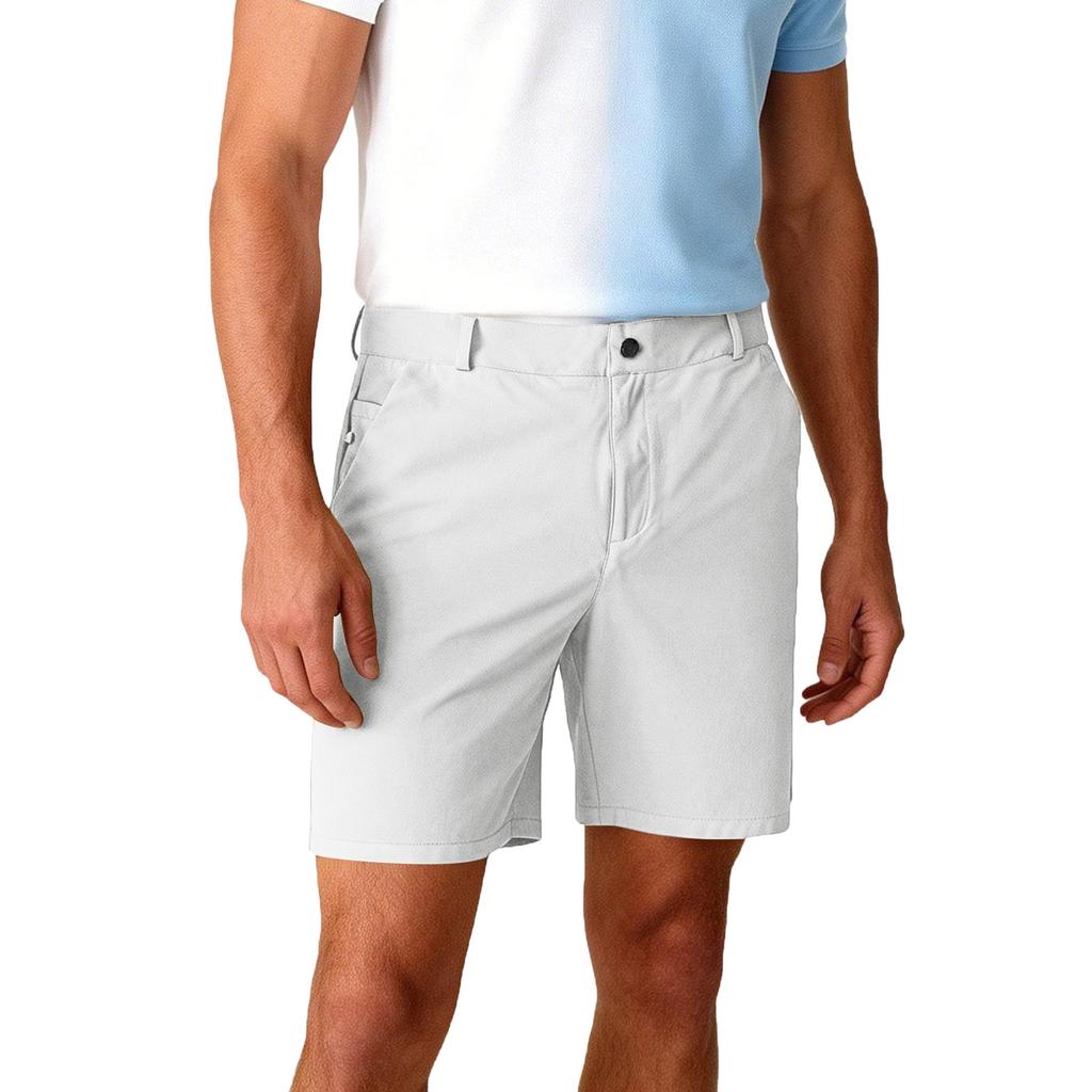 Herren-Golfshorts, Fünf-Taschen-Hose, Arbeits- und Freizeithose mit geradem Bein, Leichte und schnelltrocknende Outdoor-Sporthose