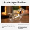 Glass Teapot Gong Dao Bei Dragon Design High Temperature Resistant Tea Server Pitcher for Chinese Tea Ceremony Home Use