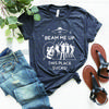 Funny Beam Me Up This Place Sucks Tshirt Retro Fashion Tv Shirt Streetwear Retro St5 Shirts Unisex Short Sleeves Casual Tops
