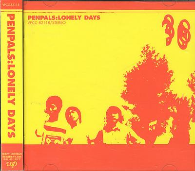 CD PENPALS  LONELY DAYS VPCC82118 Vap 1999 Japan ObiJapanese PopRock Used